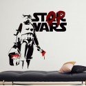 Vinilo Decorativo Adhesivo Stop Wars