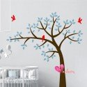 Vinilo Decorativo Adhesivo Birds Tree