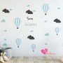 Adhesivos infantiles vinilos decorativos globos nubes frases Colombia Bogota Medellin Cali Barranquilla Bucaramanga Cartagena