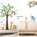 Vinilo Decorativo Adhesivo Animal Friends