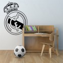 Vinilo Decorativo Adhesivo Escudo Real Madrid