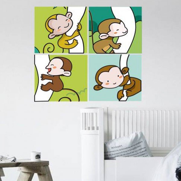 Adhesivos infantiles vinilos decorativos micos impresiones murales Colombia Bogota Medellin Cali Barranquilla Bucaramanga Cartag