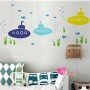 Adhesivos infantiles vinilos decorativos submarinos peces plantas Colombia Bogota Medellin Cali Barranquilla Bucaramanga