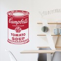 Vinilo Decorativo Adhesivo Campbells warhol soup