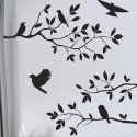 Vinilo Decorativo Adhesivo 3 Ramas con Pajaros