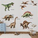 Vinilo Decorativo Adhesivo Dinosaurios Tipologia Impresión