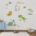 Vinilo Decorativo Adhesivo Baby dinosaurs