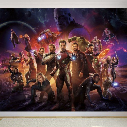 Mural Decorativo Avengers 3