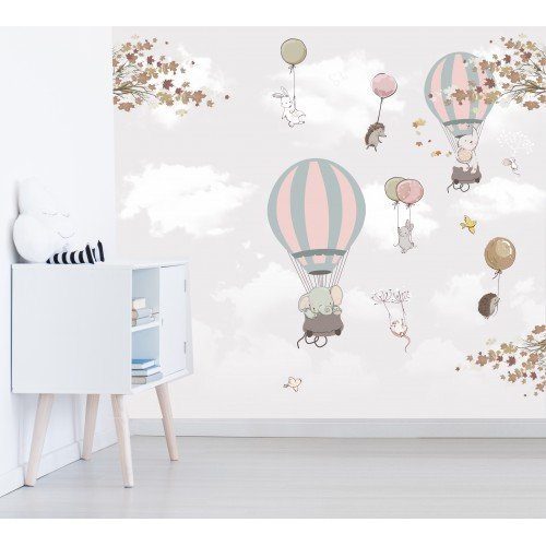 Papel Mural Animales Volando