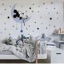 Vinilo Decorativo Adhesivo Mickey Luna Estrellas