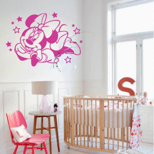 Vinilo Decorativo Adhesivo Minnie Mouse