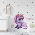 Vinilo Decorativo Adhesivo Beautiful Unicorn Impresión