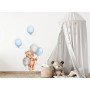 Vinilo Decorativo Oso Globos Bebe