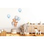 Vinilo Decorativo Oso Globos Bebe