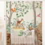 Papel Tapiz Vinilo Adhesivo Bosque Silvestre Infantil