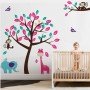 Vinilos decorativos adhesivos infantiles arboles selvas ramas Colombia Bogota Medellin Cali  Barranquilla Bucaramanga