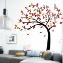 Vinilo Decorativo  Adhesivo  Árbol de Tres Colores