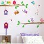 Adhesivos infantiles vinilos decorativos pajaros ramas casas Colombia Bogota Medellin Cali Barranquilla Bucaramanga Cartagena