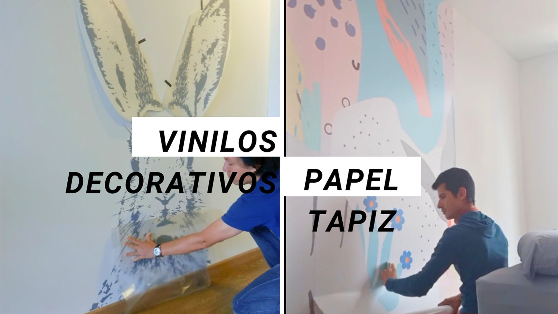 VINILOS ADHESIVOS VS PAPEL TAPIZ