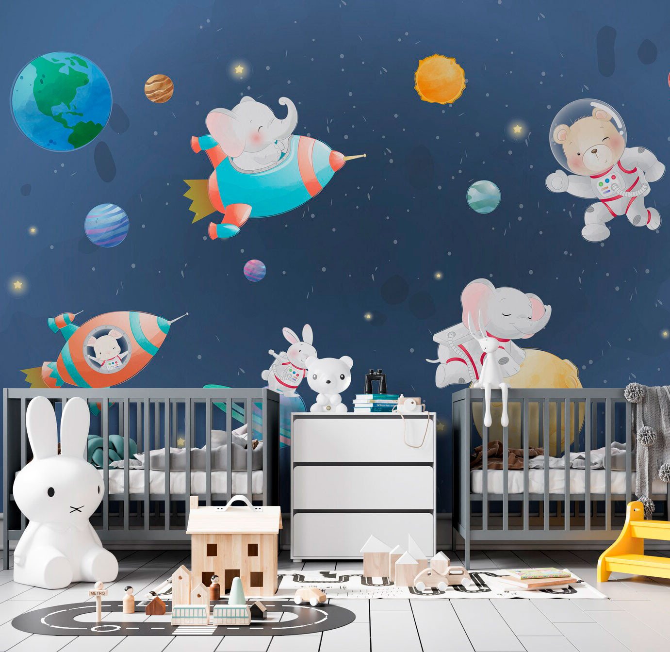 Astronautas y Planetas