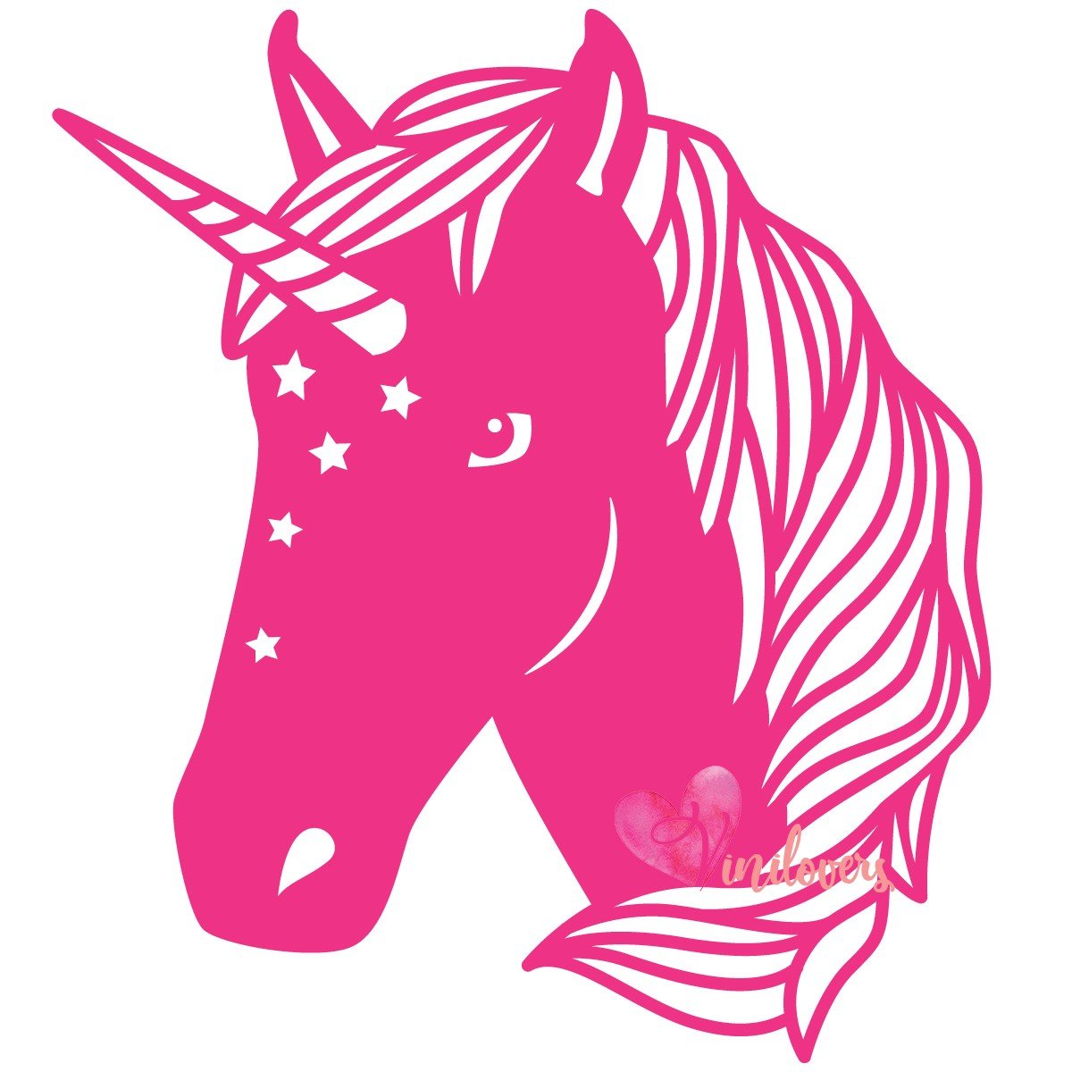 Vinilo Decorativo Adhesivo Unicorn