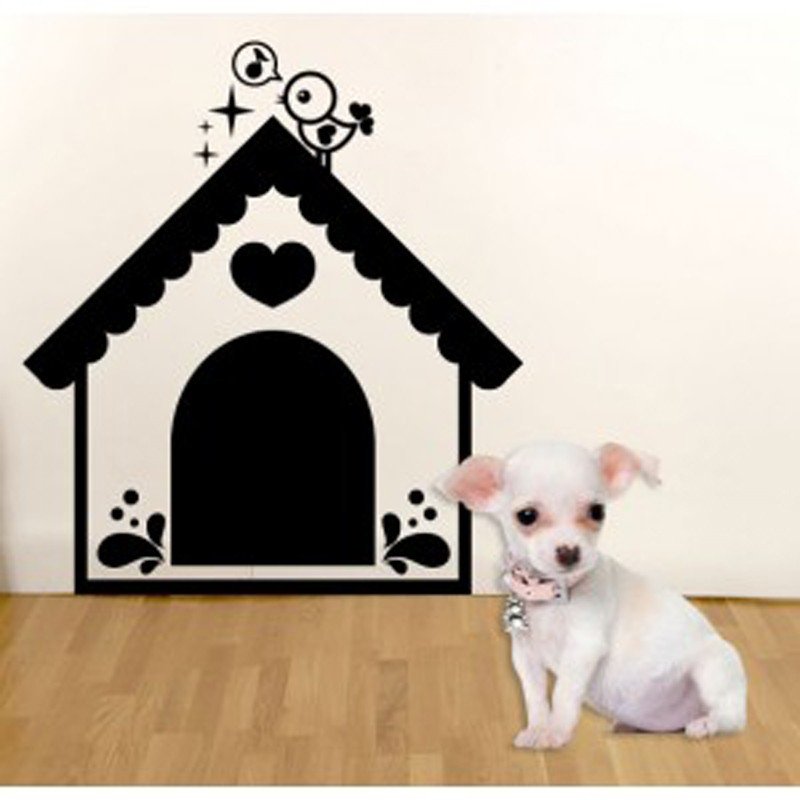 Vinilo Decorativo Adhesivo Casa De Perro