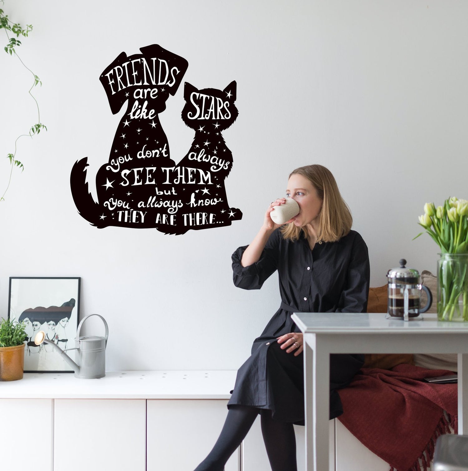 Vinilo Decorativo Adhesivo Friends