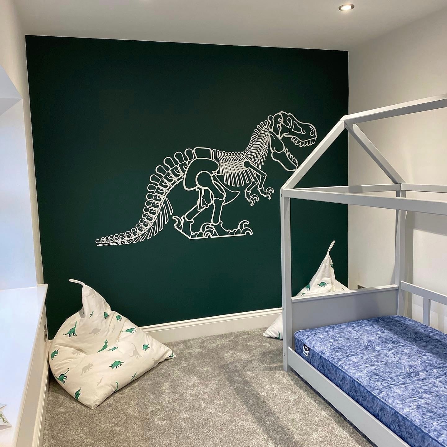 Vinilo Decorativo Adhesivo Esqueleto De Dinosaurio