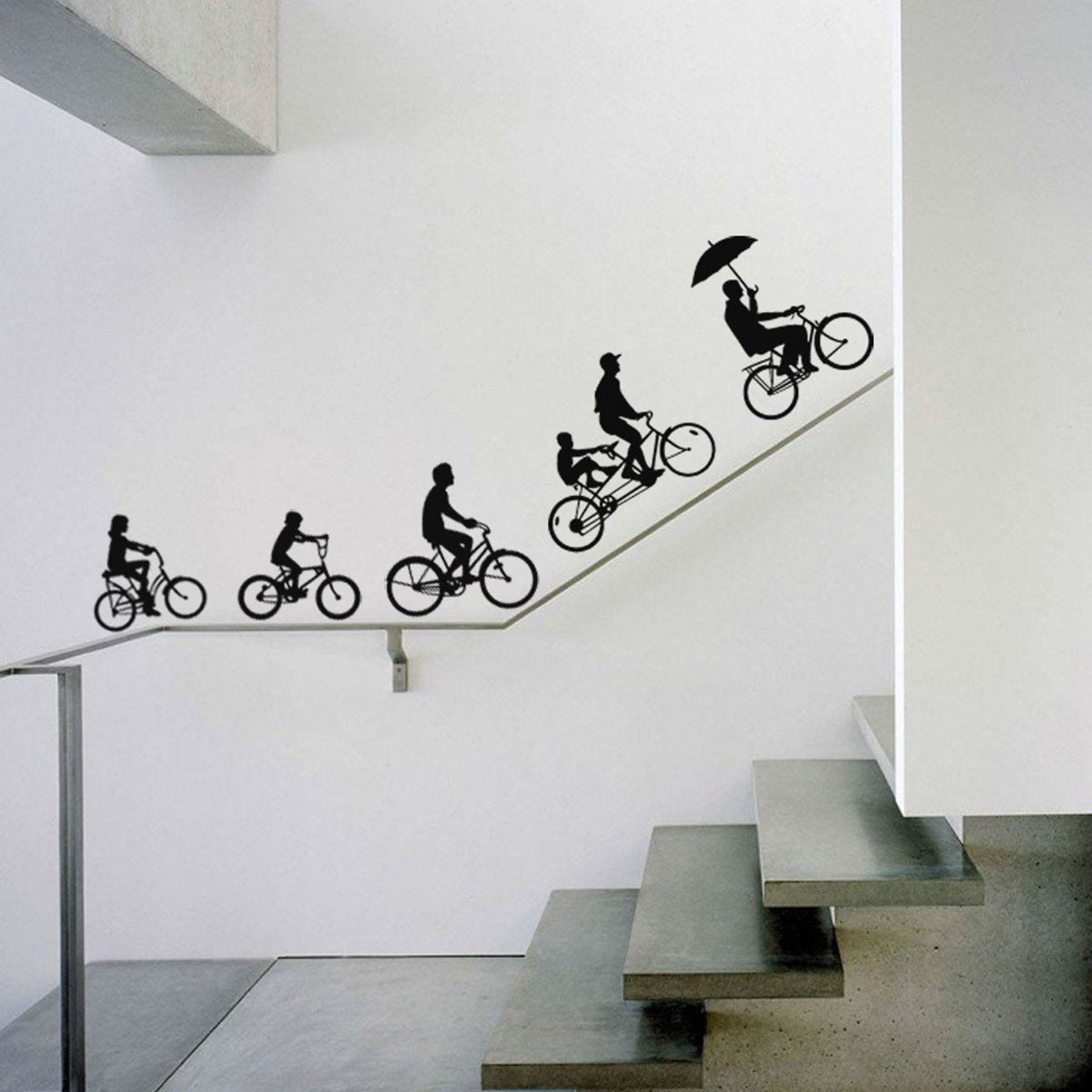 Vinilo Decorativo Adhesivo Bicicletas