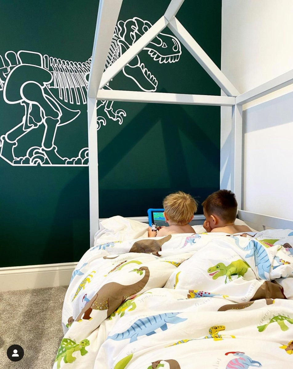 Vinilo Decorativo Adhesivo Esqueleto De Dinosaurio