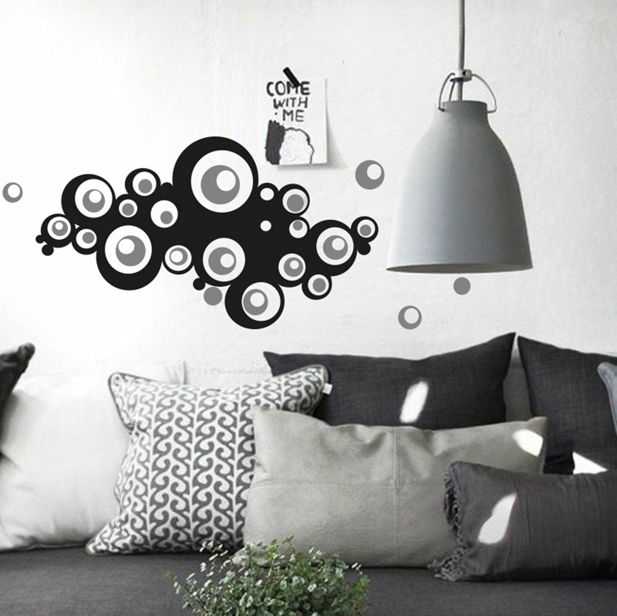 Vinilo Decorativo Adhesivo  Cercles