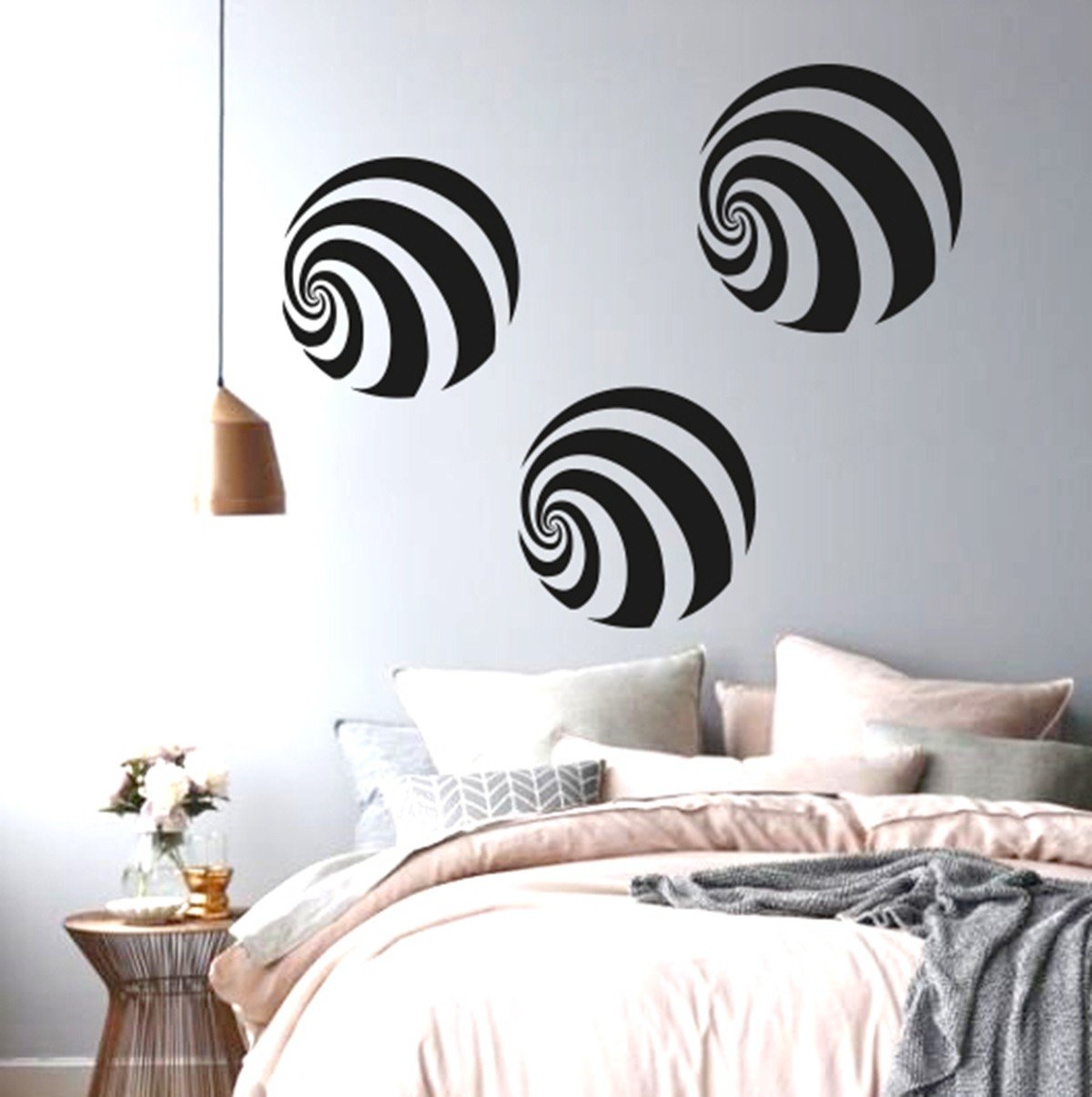 Vinilo Decorativo Adhesivo  Circulos Concentricos