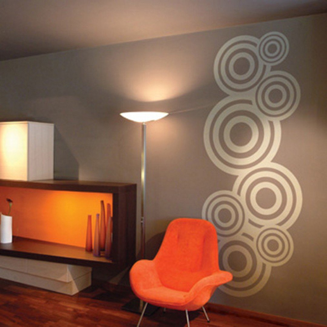 Vinilo Decorativo Adhesivo  Columna Circular