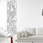 Vinilo Decorativo Adhesivo  Columna de cuadros