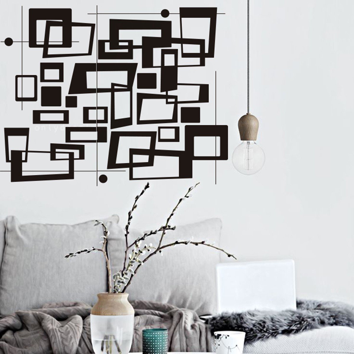 Vinilo Decorativo Adhesivo  Cuadros Abstractos