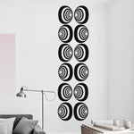 Vinilo Decorativo Adhesivo Espirales geometricos