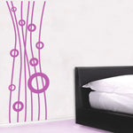 Vinilo Decorativo Adhesivo Lineas y circulos