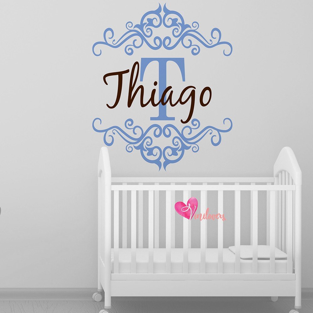 Adhesivos infantiles decorativos nombre personalizado Colombia Bogota Medellin Cali Barranquilla Bucaramanga Cartagena