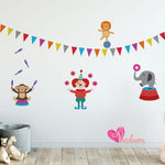 Vinilo Decorativo Adhesivo Circo Colombia Bogota Medellin Cali Barranquilla Bucaramanga Cartagena Ibague