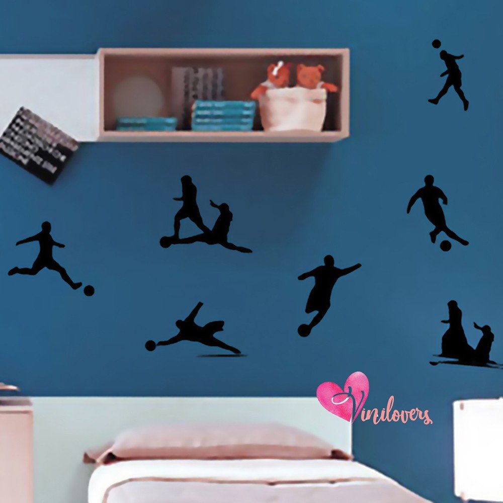 Adhesivos infantiles decorativos vinilos futbolistas deportes Colombia, Bogotá, Medellín Barranquilla Bucaramanga