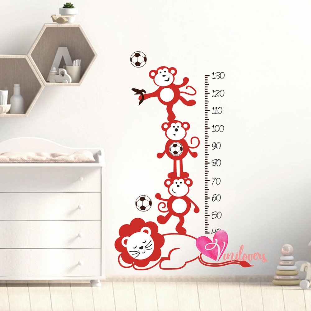 Adhesivos infantiles vinilos decorativos medidores micos futbolistas Colombia Bogota Medellin Cali Barranquilla Bucaramanga