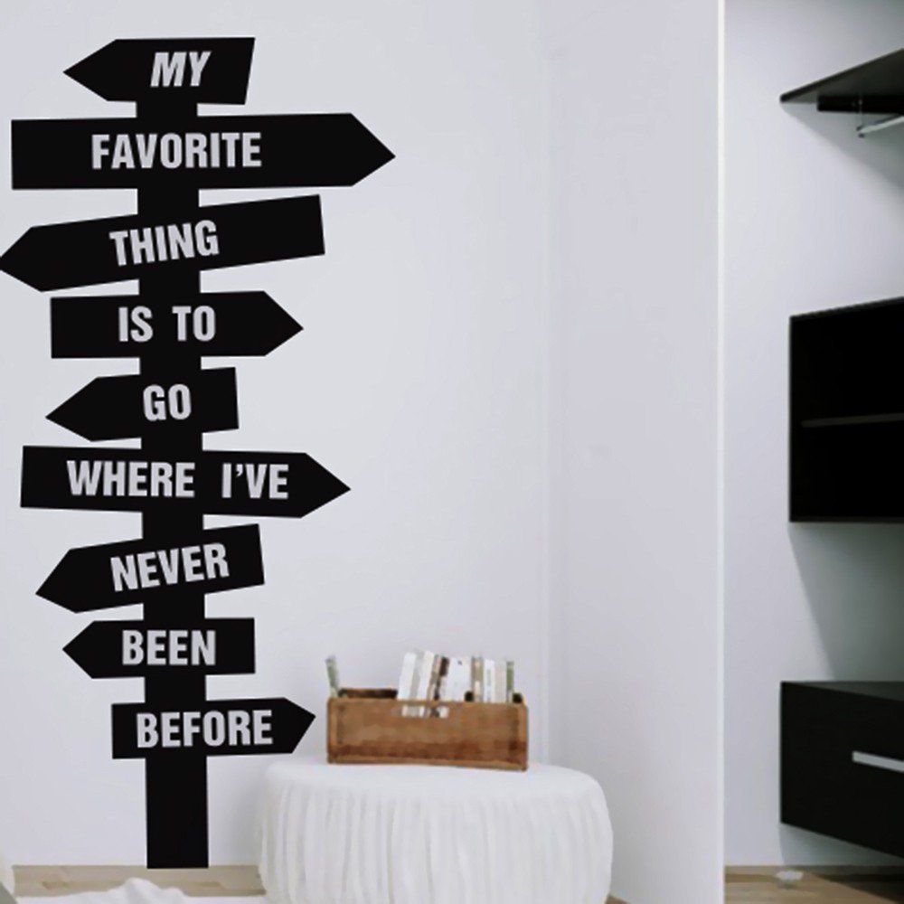 Vinilo Decorativo Adhesivo Go Where