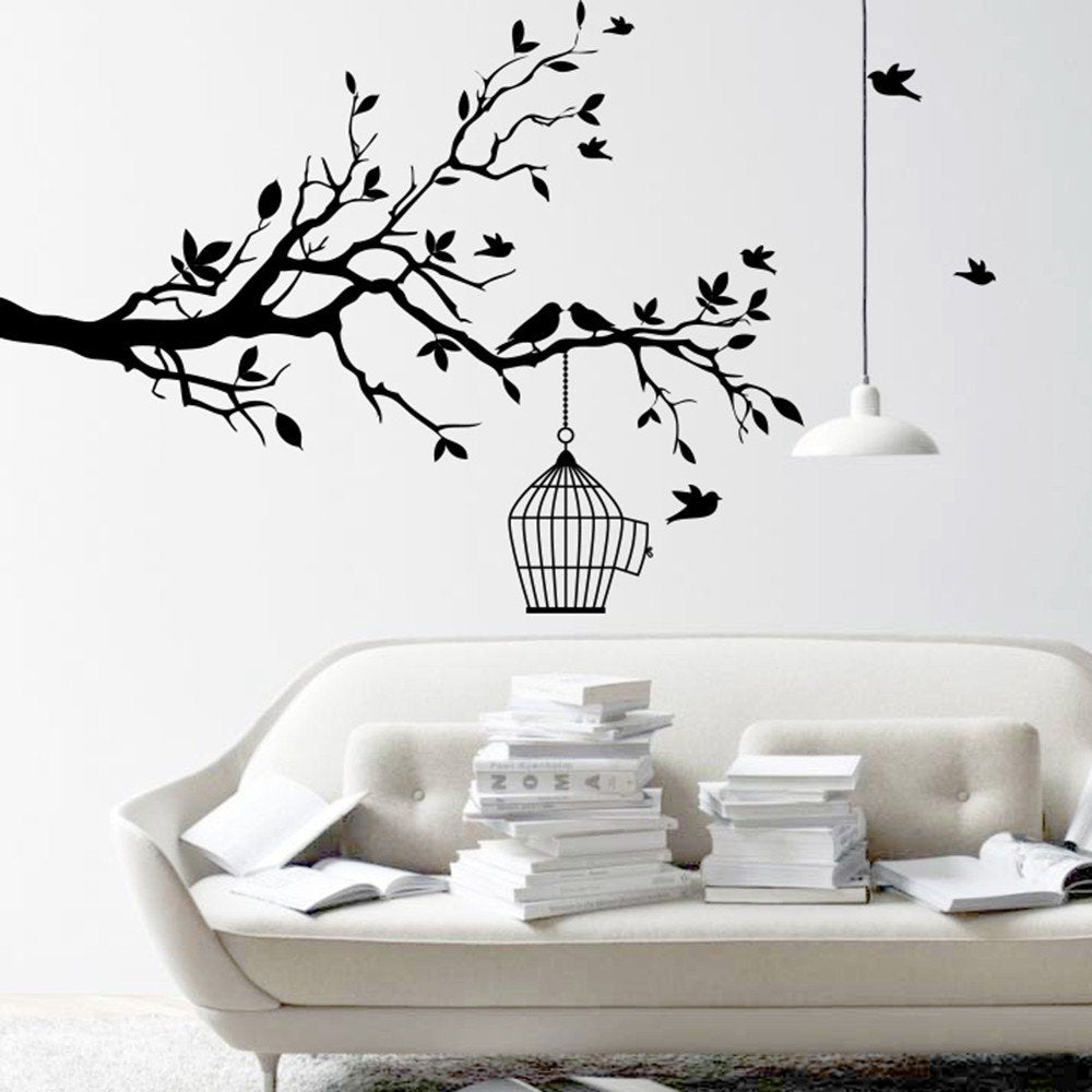 Vinilo Decorativo Adhesivo Cage branch