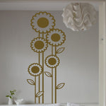 Vinilo Decorativo Adhesivo Girasoles
