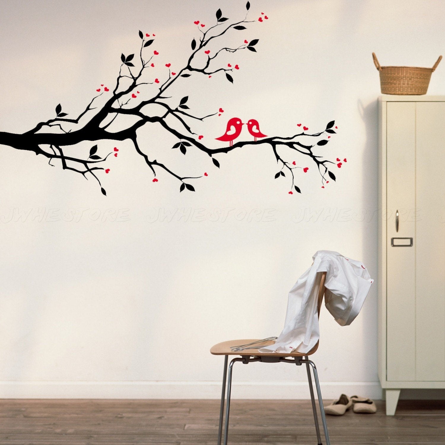 Vinilo Decorativo Adhesivo Love Branch