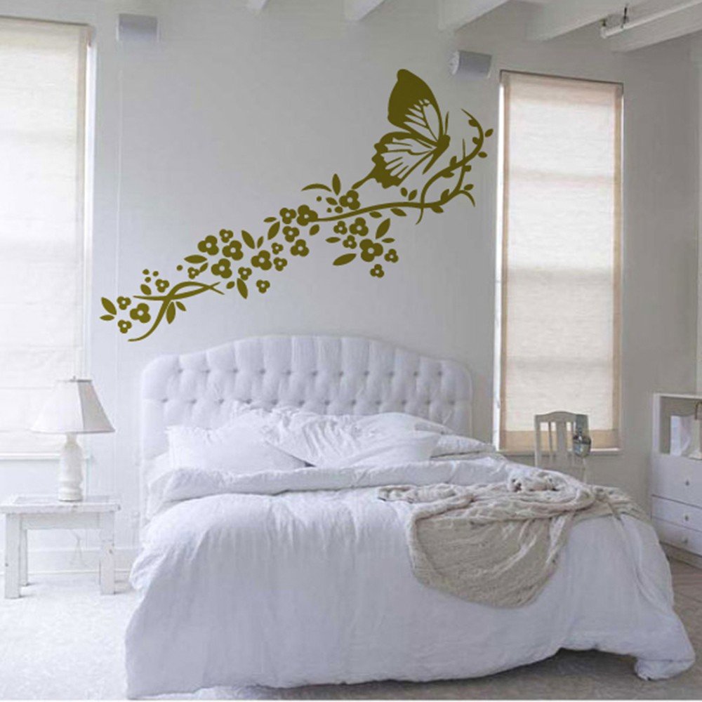 Vinilo Decorativo Adhesivo Hojas Lluvia