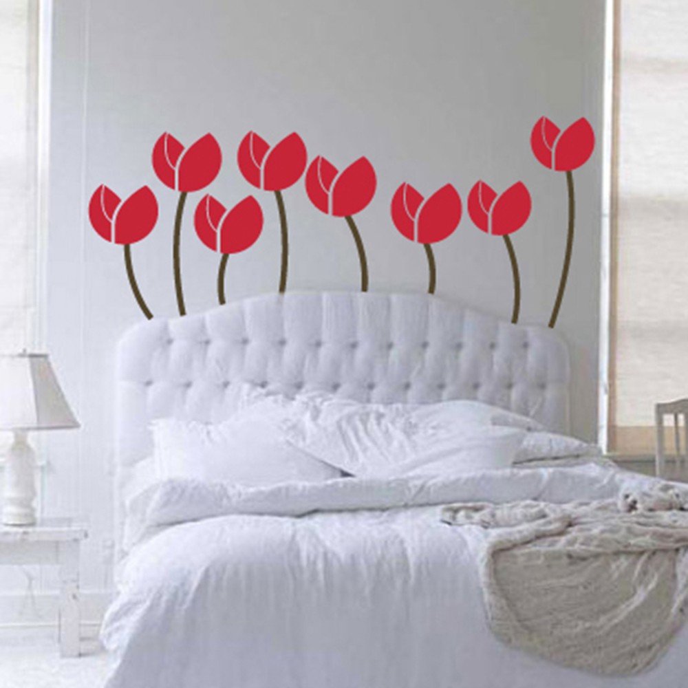 Vinilo Decorativo Adhesivo Pequeños Tulipanes