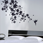 Vinilo Decorativo Adhesivo Rama Colibri