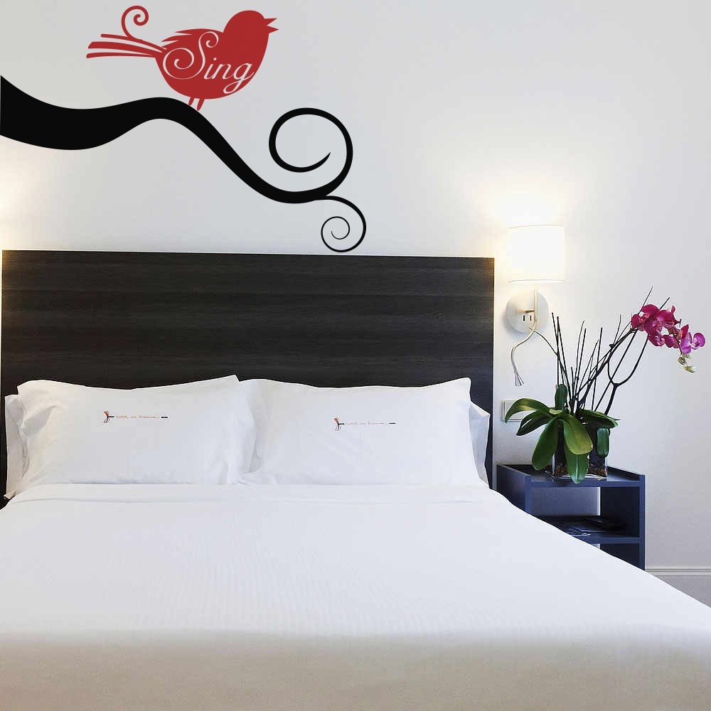 Vinilo Decorativo Adhesivo Rama Sing