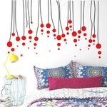 Vinilo Decorativo Adhesivo Lineas y circulos